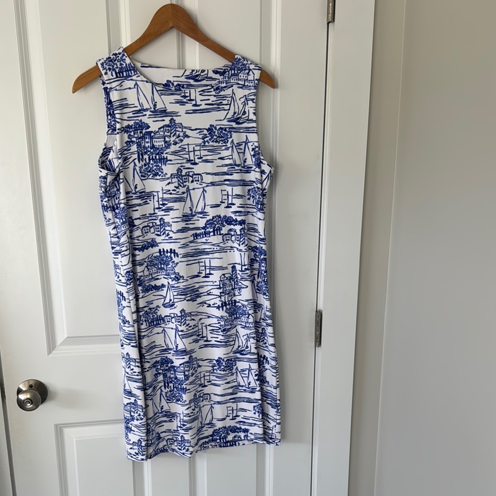 Mahi Gold Ryder Dress in Set Sail Pattern